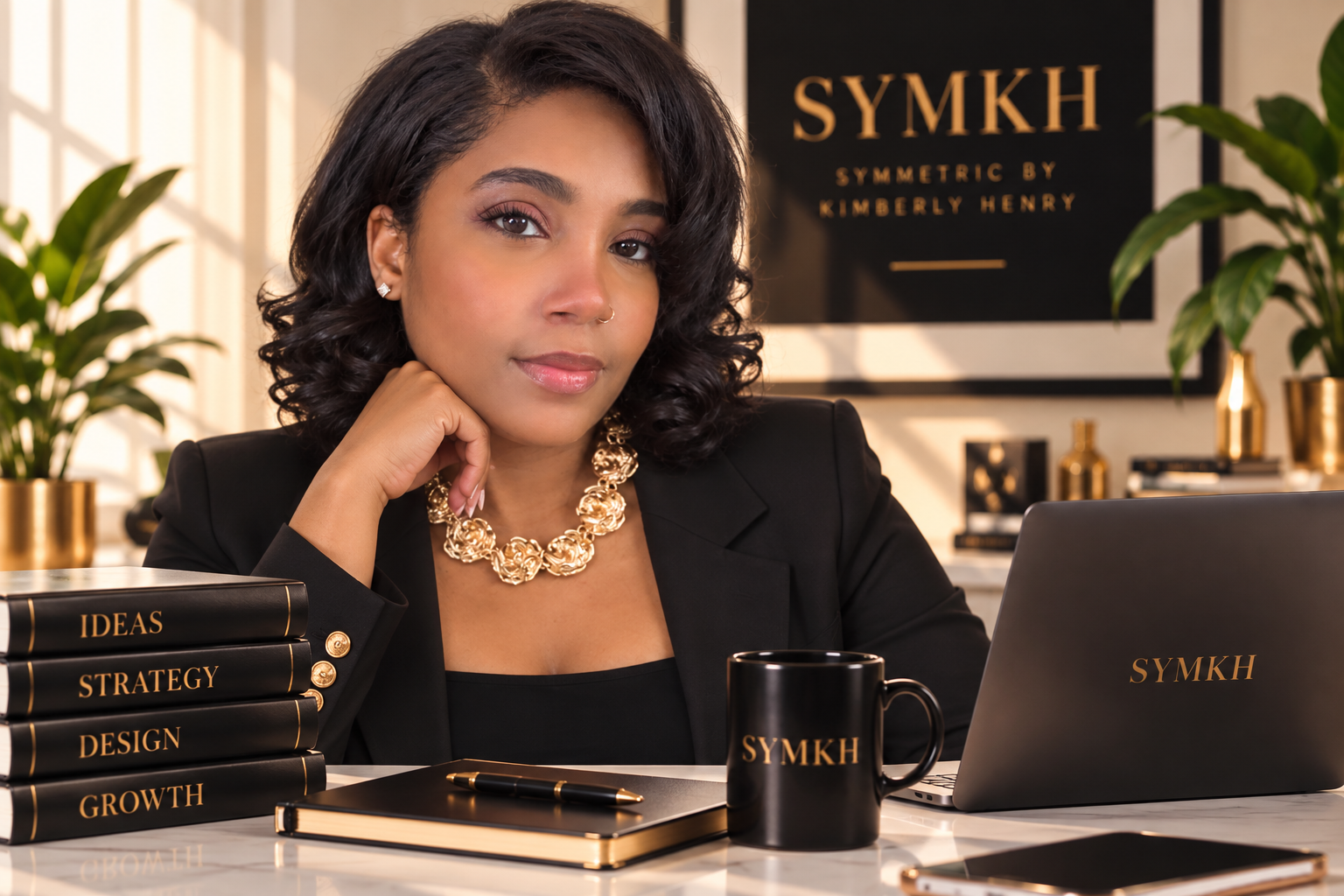 Kimberly Henry, founder of SYMKH